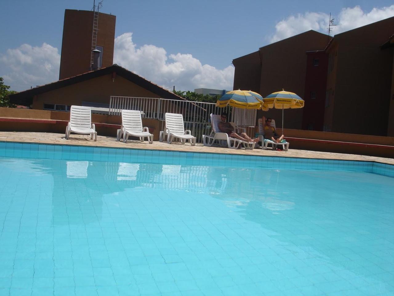 Apto Espetacular A 50 M Do Mar Em Condominio Com Piscinas Maravilhosas グァラトゥバ エクステリア 写真